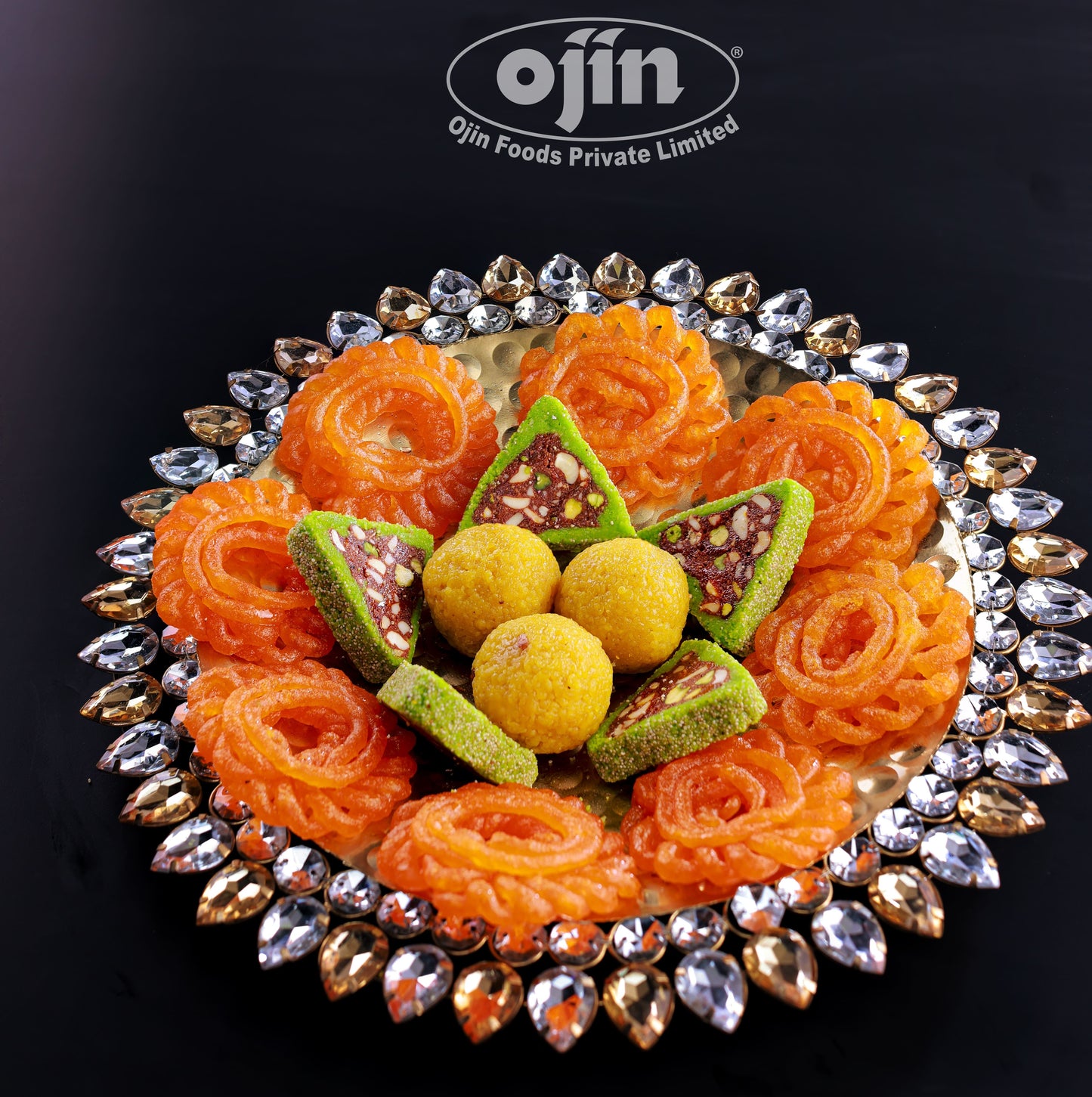 Jangiri, Kaju & Laddu