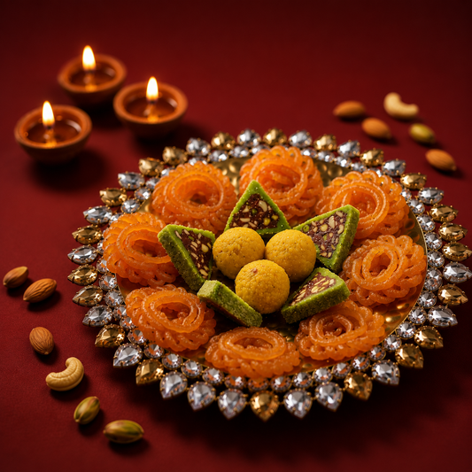 Jangiri, Kaju & Laddu