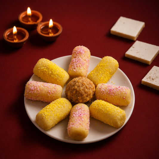 Coconut Roll & Kajukathli